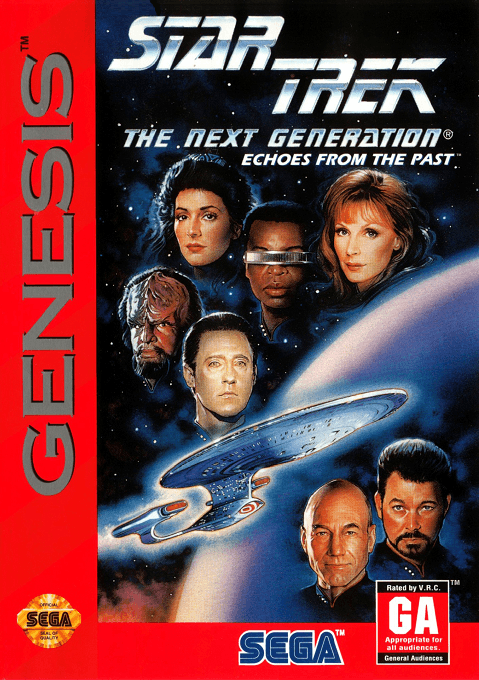 Star Trek - The Next Generation original box art cover