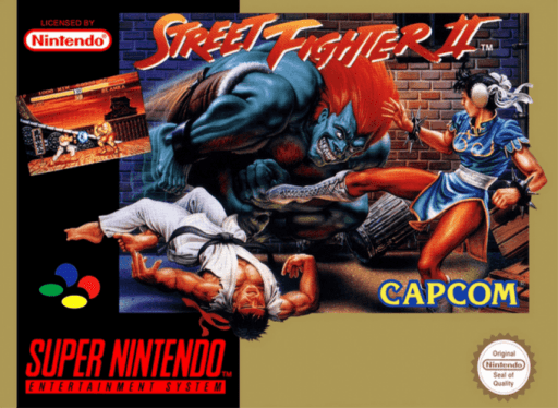 Street Fighter 2 - The World Warrior original box art cover