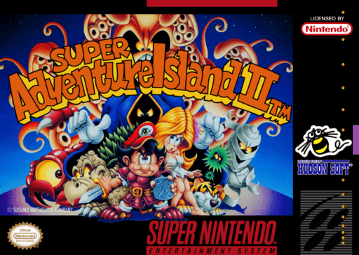 Super Adventure Island 2 original box art cover