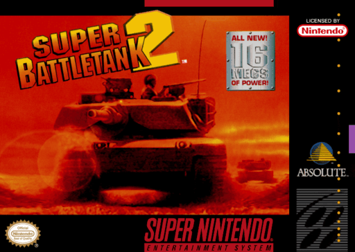 Super Battletank 2 original box art cover