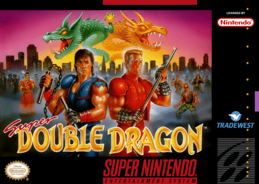Super Double Dragon original box art cover