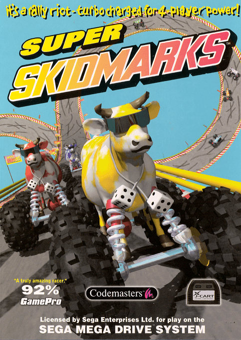 Super Skidmarks original box art cover