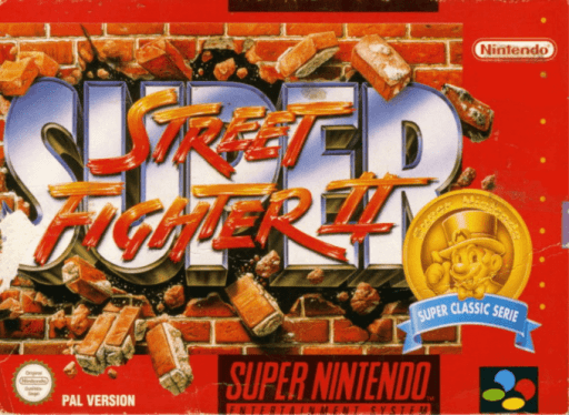 Super Street Fighter 2 - The New Challengers original box art cover