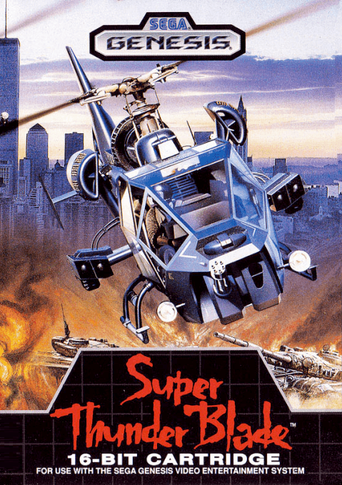 Super Thunder Blade original box art cover