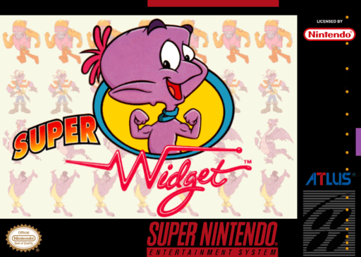 Super Widget original box art cover