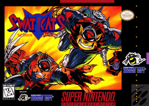 SWAT Kats - The Radical Squadron original box art cover