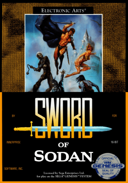 Sword of Sodan original box art cover