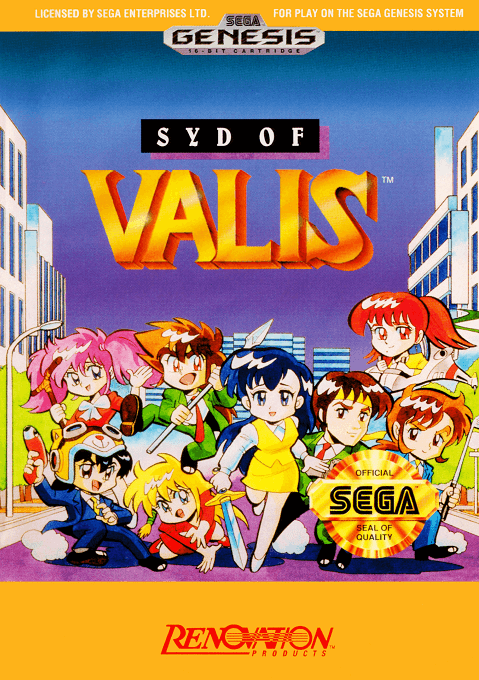 Syd of Valis original box art cover