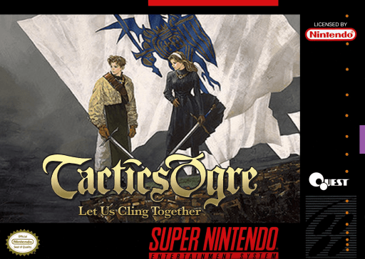 Tactics Ogre - Let Us Cling Together original box art cover