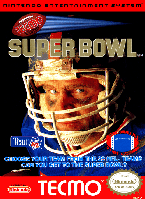Tecmo Super Bowl 2000 original box art cover