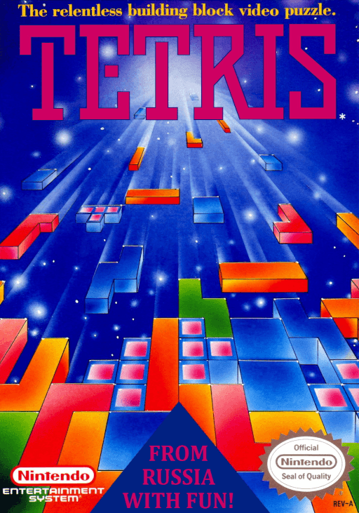 Tetris original box art cover