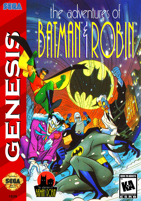 The Adventures of Batman & Robin original box art cover