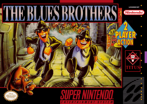 The Blues Brothers original box art cover