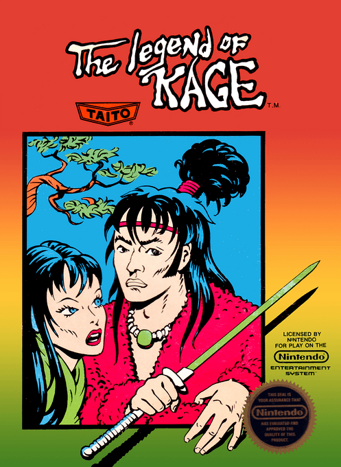 The Legend of Hage (Hack) original box art cover