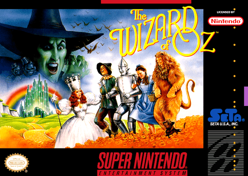 The Wizard of Oz original box art cover