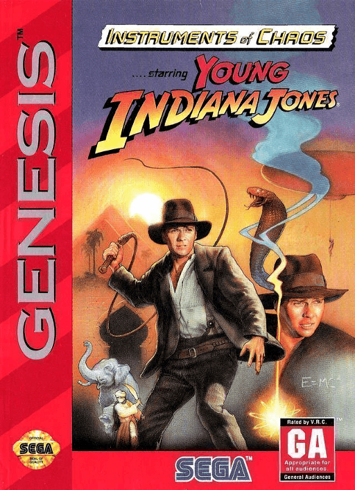 The Young Indiana Jones Chronicles original box art cover