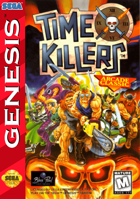 Time Killers original box art cover