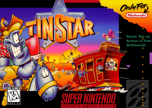 Tin Star original box art cover