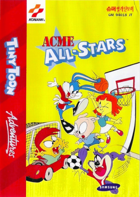 Tiny Toon Adventures 3 original box art cover