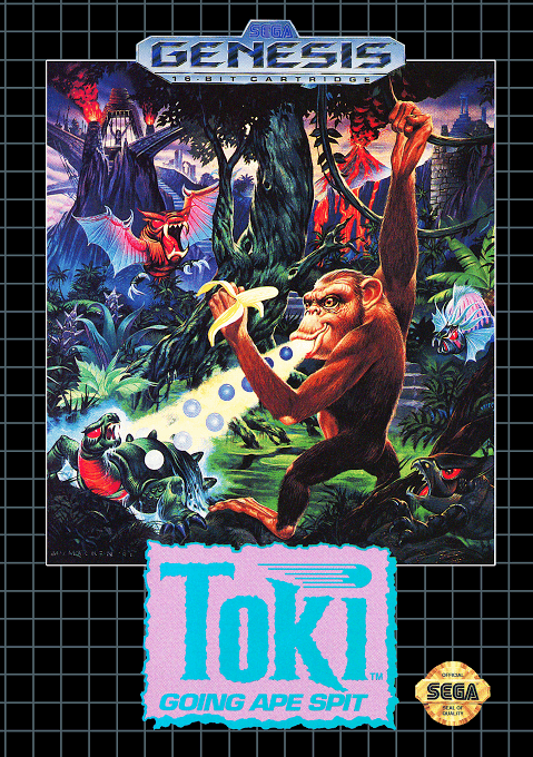 Toki - Going Ape Spit original box art cover