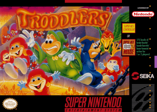 Troddlers original box art cover
