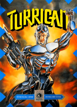 Turrican original box art cover