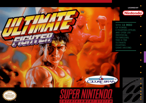 Ultimate Fighter original box art cover