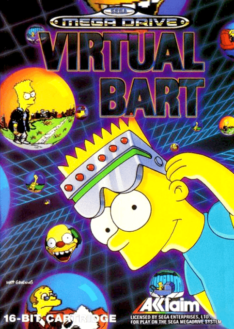 Virtual Bart original box art cover