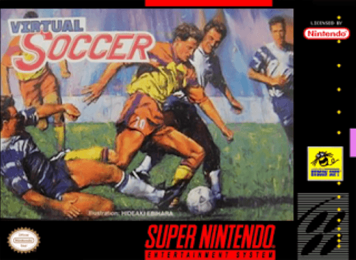 Virtual Soccer original box art cover