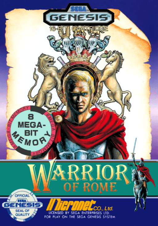 Warrior of Rome original box art cover
