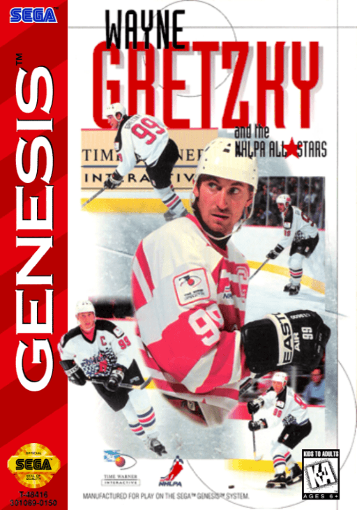 Wayne Gretzky and the NHLPA All-Stars original box art cover