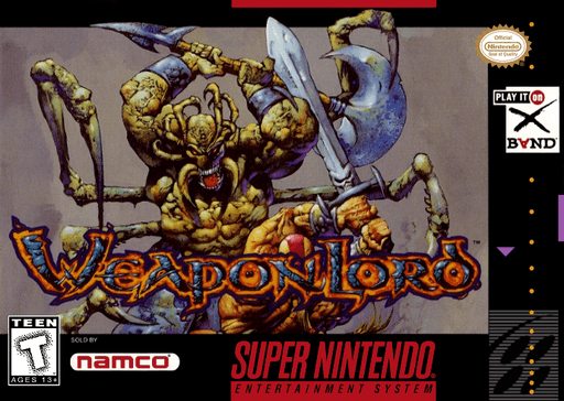 Weapon Lord original box art cover