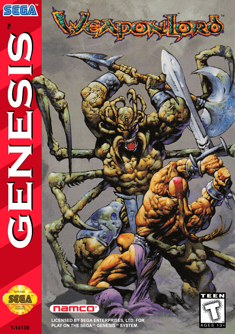 WeaponLord original box art cover