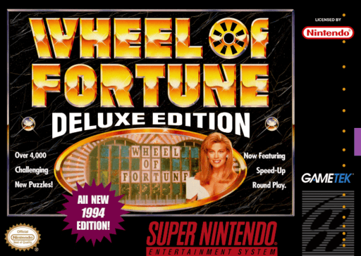 Wheel of Fortune - Deluxe Edition original box art cover
