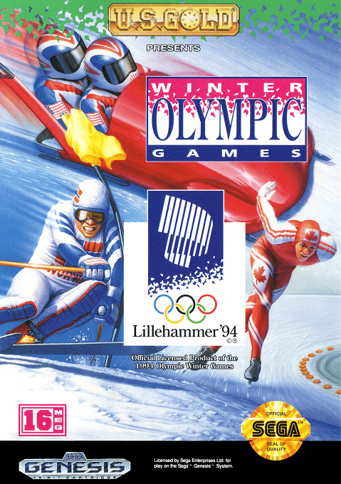Winter Olympic Games original box art cover