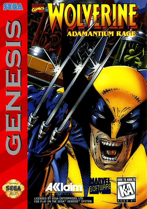Wolverine - Adamantium Rage original box art cover