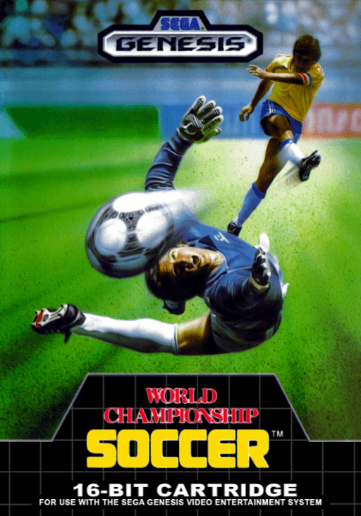 World Cup Soccer ~ World Championship Soccer original box art cover