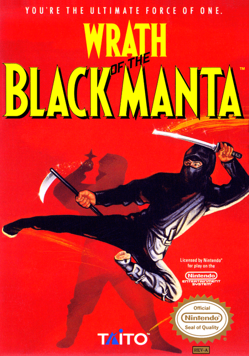 Wrath of the Black Manta original box art cover