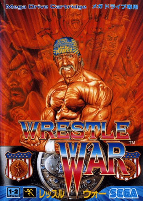Wrestle War original box art cover