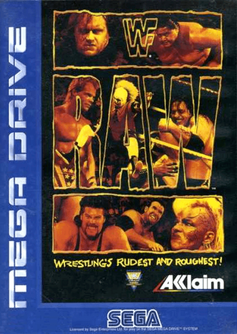 WWF Raw original box art cover