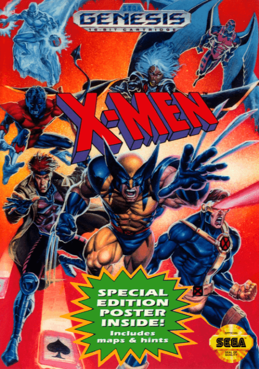 X-Men original box art cover