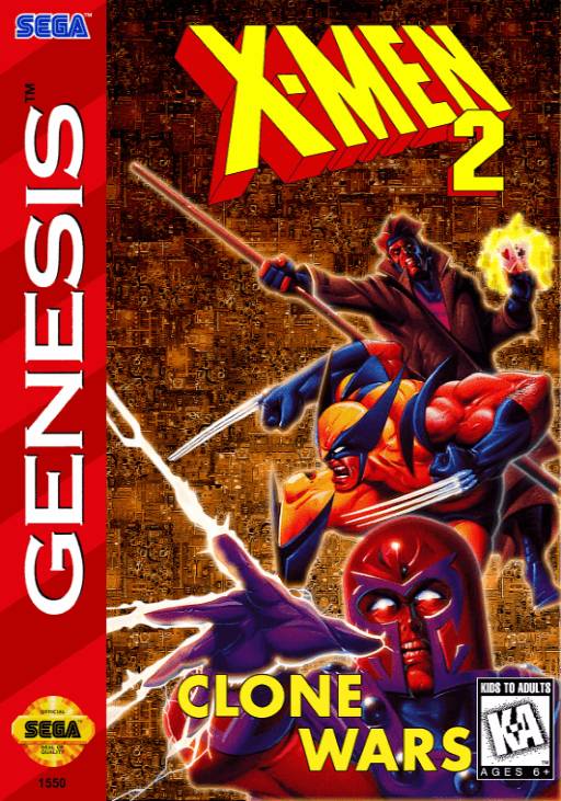X-Men 2 - Clone Wars original box art cover
