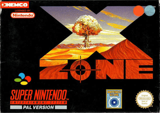 X Zone original box art cover