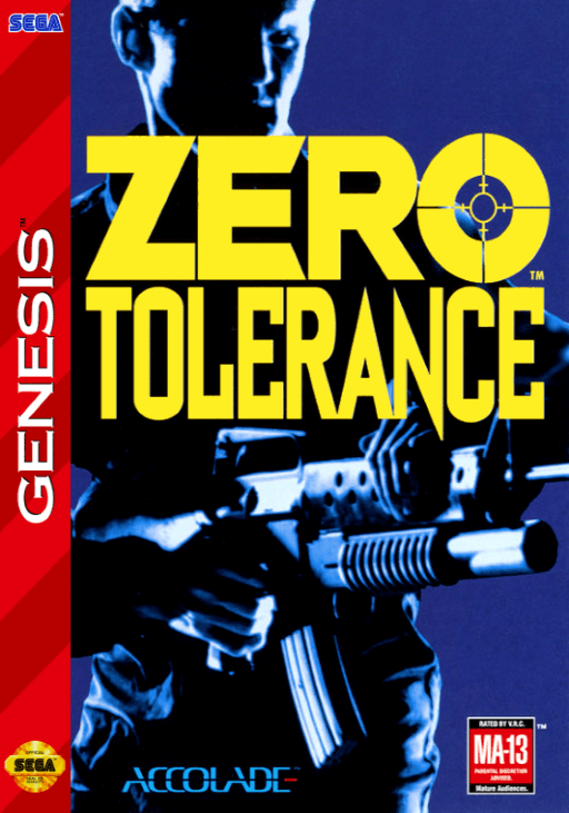 Zero Tolerance original box art cover
